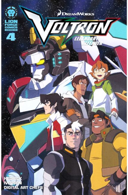 Voltron Legendary Defender #4 Near Mint (9.4) [Lion Forge Comic] THUMBNAIL