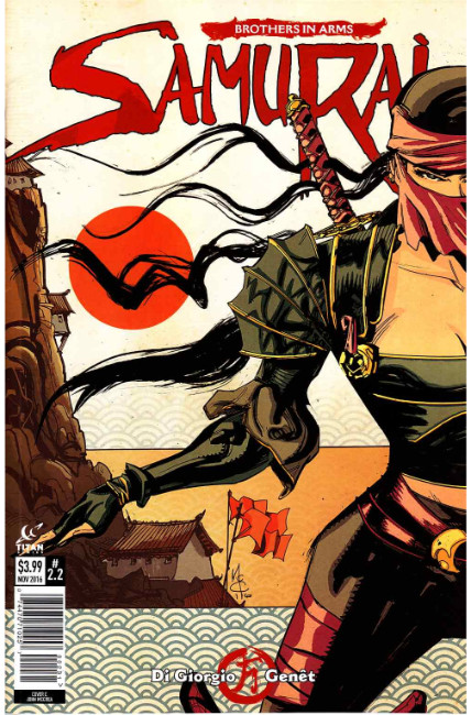 Samurai Brothers In Arms #2 Cover C [Titan Comic] LARGE