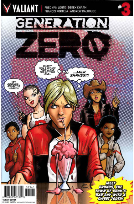 Generation Zero #3 Cover D- Parent Incentive [Valiant Comic] LARGE