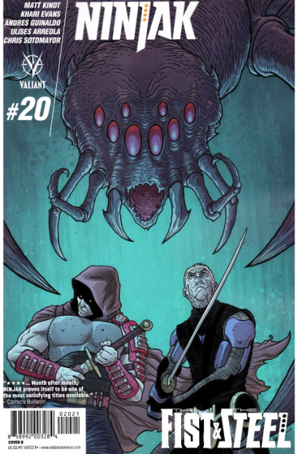Ninjak #20 Cover B [Valiant Comic] LARGE