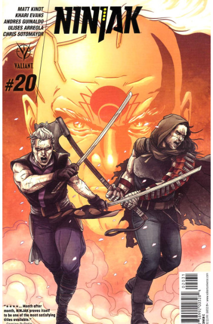 Ninjak #20 Cover C [Valiant Comic] LARGE