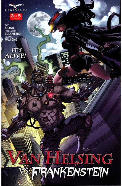 GFT Van Helsing vs Frankenstein #3 Cover A [Zenescope Comic] THUMBNAIL