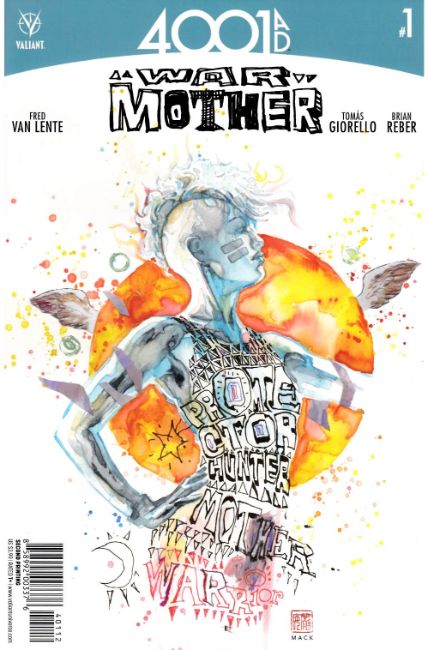 4001 AD War Mother #1 Second Printing [Valiant Comic] THUMBNAIL