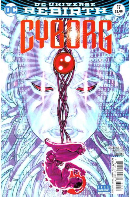 Cyborg #17 D'Anda Variant Cover [DC Comic] LARGE