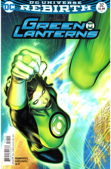Green Lanterns #32 Peterson Variant Cover [DC Comic] LARGE