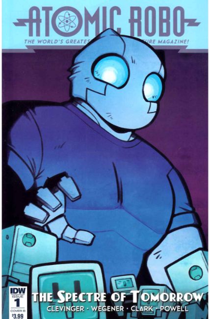Atomic Robo Spectre of Tomorrow #1 Cover B [IDW Comic] THUMBNAIL