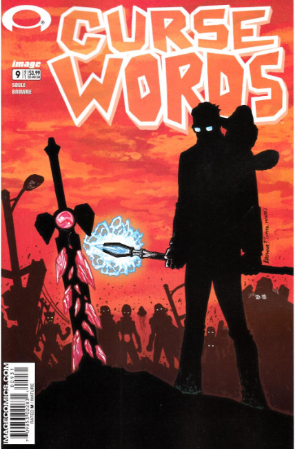 Curse Words #9 Cover C- Walking Dead #6 Tribute Cover [Image Comic] THUMBNAIL