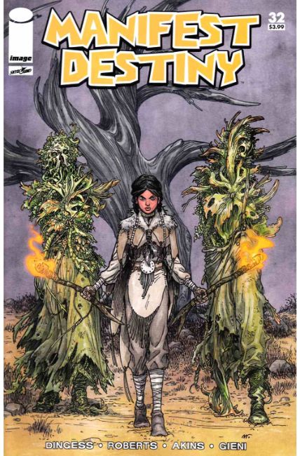 Manifest Destiny #32 Cover B Walking Dead #19 Tribute Near Mint (9.4) [Image Comic] LARGE