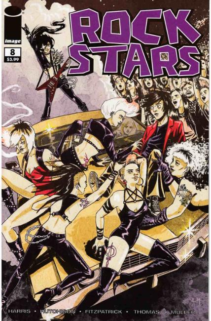 Rockstars #8 Cover B- Walking Dead #59 Tribute [Image Comic] THUMBNAIL