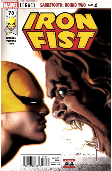 Iron Fist #73 Near Mint (9.4) [Marvel Comic] LARGE