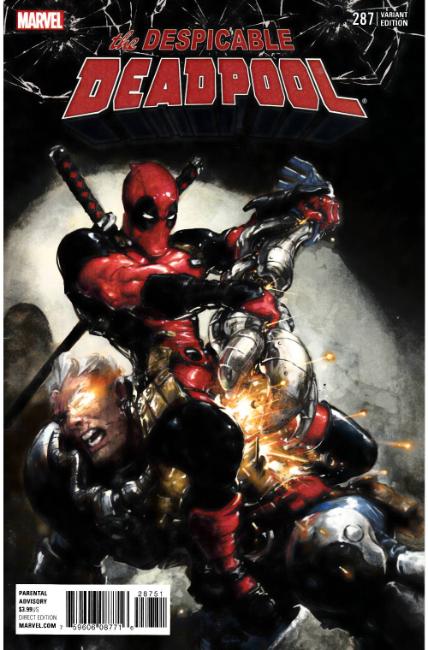 Despicable Deadpool #287 Crain Promo Variant Cover [Marvel Comic] THUMBNAIL