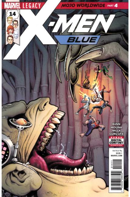 X-Men Blue #14 Near Mint (9.4) [Marvel Comic] LARGE