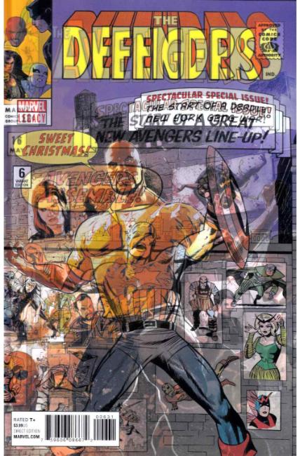 Defenders #6 Kudranski Lenticular Variant Cover [Marvel Comic] LARGE
