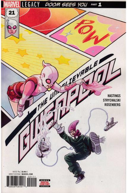 Gwenpool #21 Near Mint (9.4) [Marvel Comic] THUMBNAIL