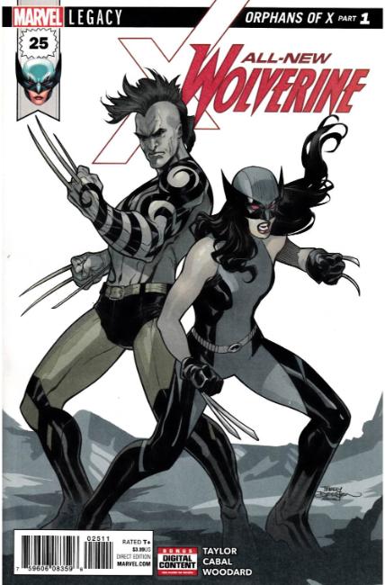 All New Wolverine #25 Near Mint (9.4) [Marvel Comic] THUMBNAIL
