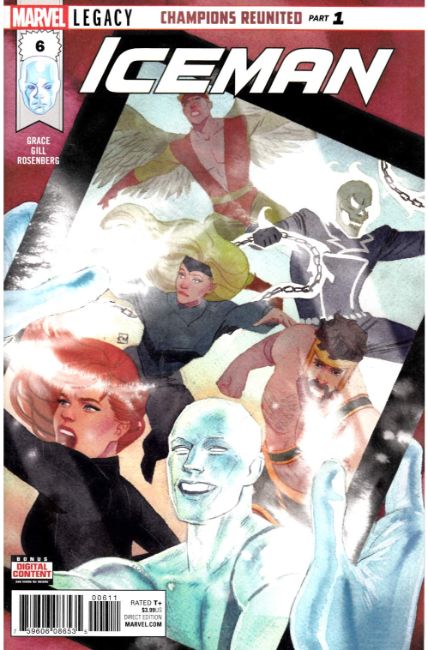 Iceman #6 Near Mint (9.4) [Marvel Comic] LARGE
