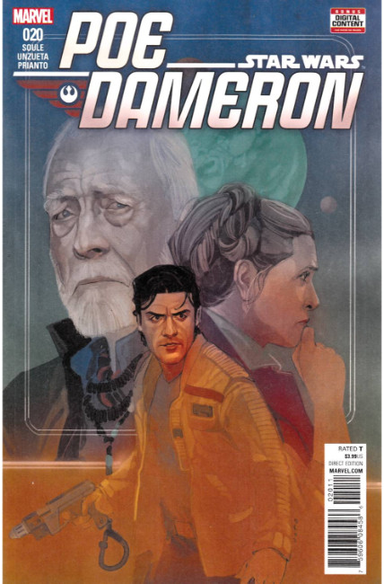 Star Wars Poe Dameron #20 [Marvel Comic] LARGE