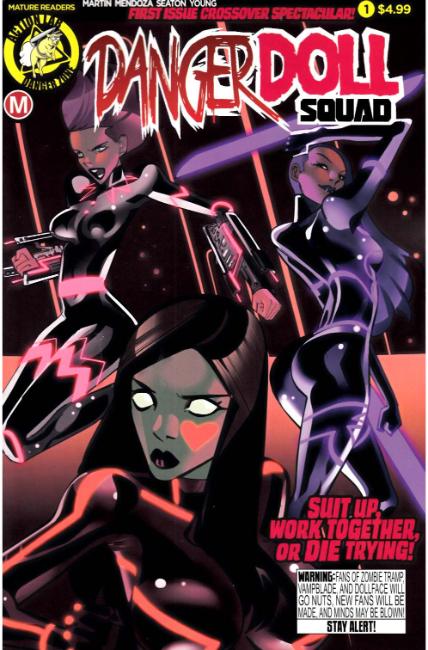 Danger Doll Squad #1 Cover A- Celor [Danger Zone Comic] LARGE