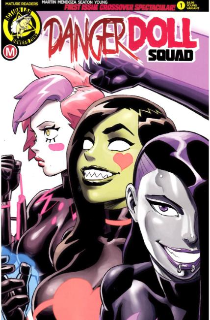 Danger Doll Squad #1 Cover E- Winston Young [Danger Zone Comic] LARGE