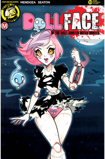 Dollface #10 Cover D- Stanley Pin Up Tattered & Torn [Danger Zone Comic] THUMBNAIL