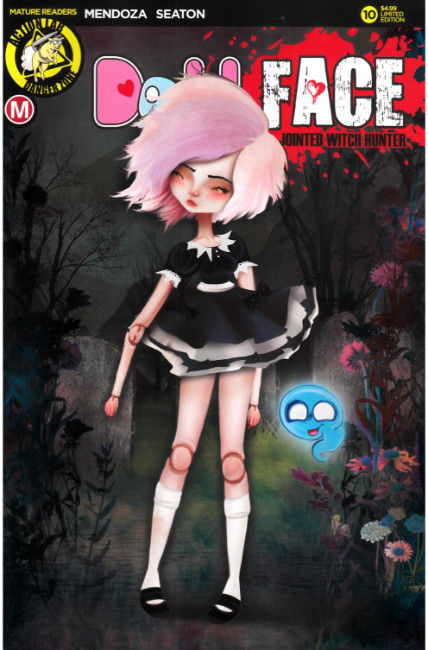 Dollface #10 Cover E- Von Braun Pin Up [Danger Zone Comic] THUMBNAIL