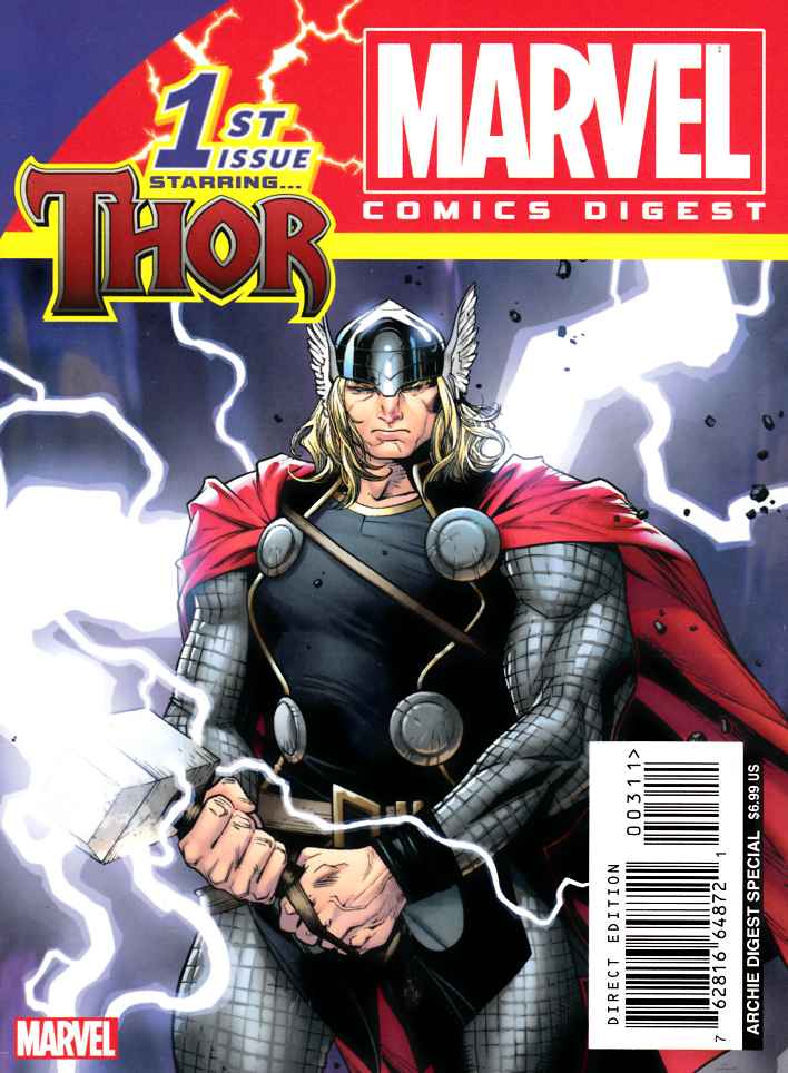 Marvel Comics Digest #3 Thor [Archie Comic] THUMBNAIL