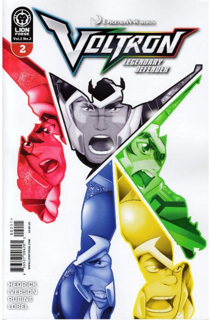 Voltron Legendary Defender Volume 2 #2 [Lion Forge Comic] THUMBNAIL