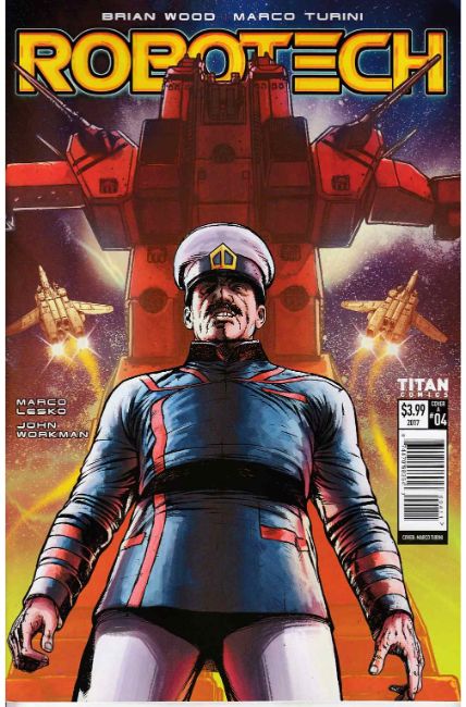 Robotech #4 Cover A [Titan Comic] THUMBNAIL