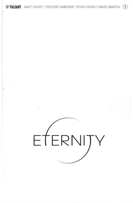 Eternity #1 Cover C- Blank [Valiant Comic] THUMBNAIL