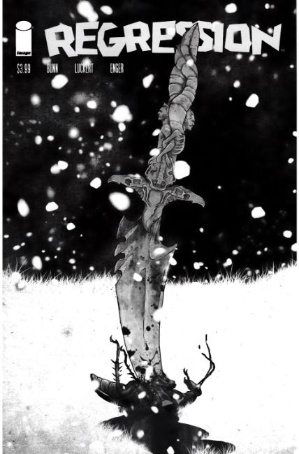 Regression #5 Cover C- Walking Dead #145 B&W Tribute Cover [Image Comic] THUMBNAIL