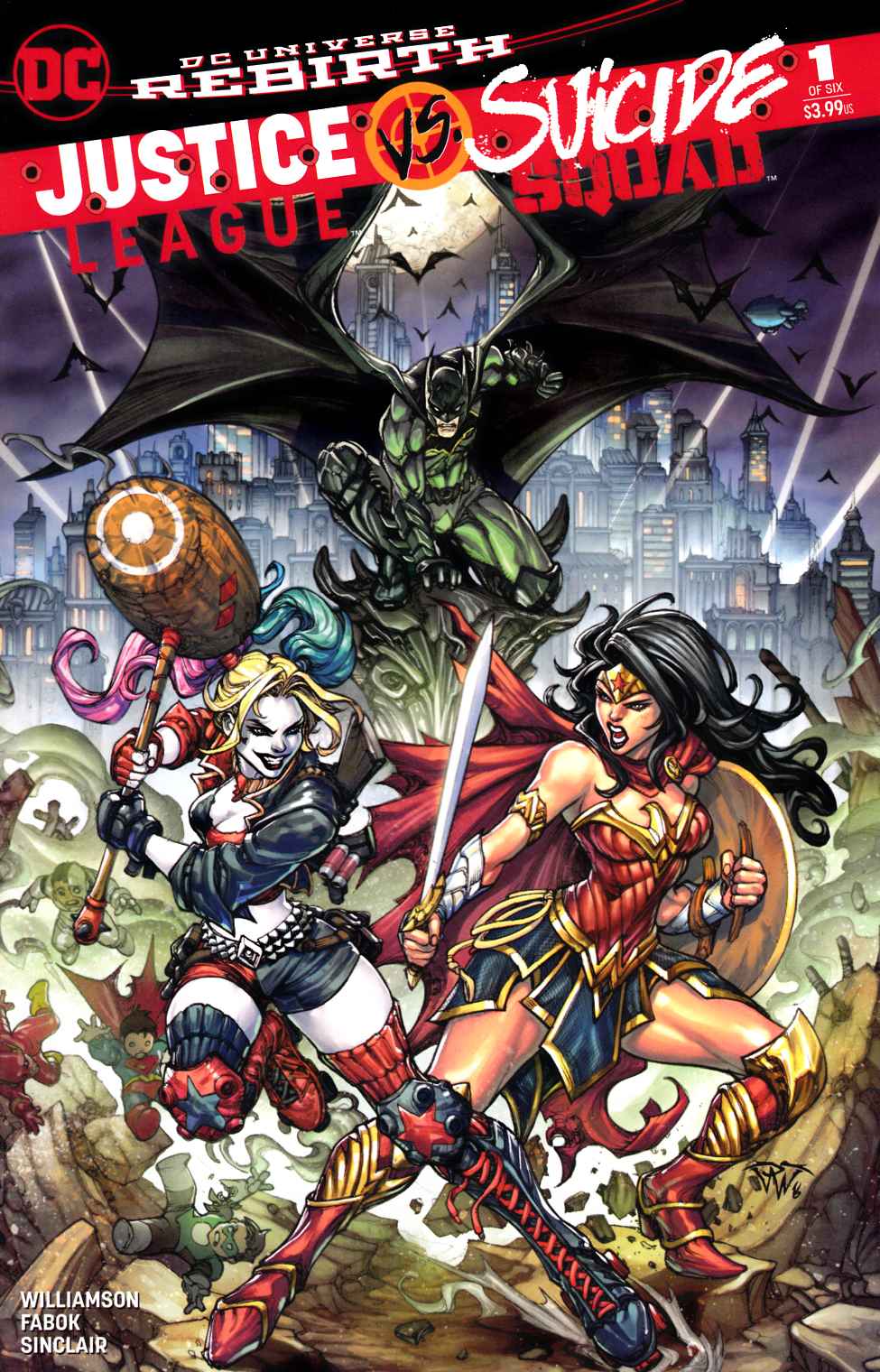 Justice League Suicide Squad #1 LCSD 2017 Pantalena Variant Cover [DC Comic] LARGE