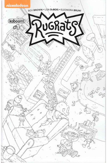 Rugrats #1 FOC Coloring Cover Variant [Boom Comic] THUMBNAIL