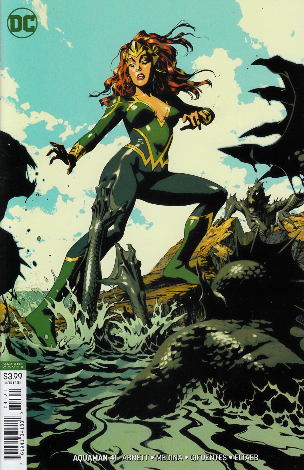 Aquaman 41 Middleton Variant Cover Near Mint Minus 9 2 Dc Comic Dreamlandcomics Com Online Store