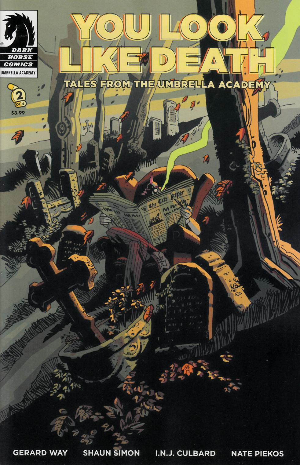 You Look Like Death Tales From the Umbrella Academy #2 Near Mint (9.4) [Dark Horse Comic] THUMBNAIL