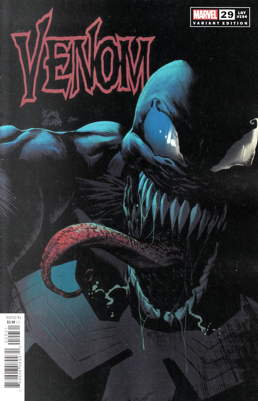 Venom #29 Stegman Variant Cover Near Mint (9.4) [Marvel Comic] LARGE