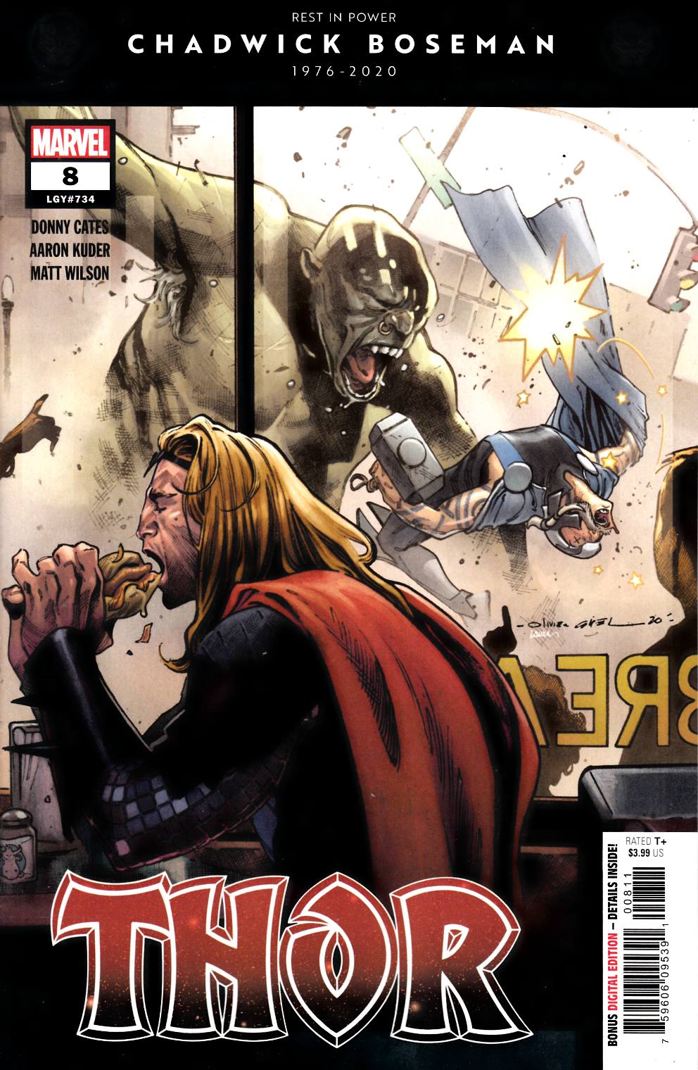 Thor #8 Near Mint (9.4) [Marvel Comic] THUMBNAIL