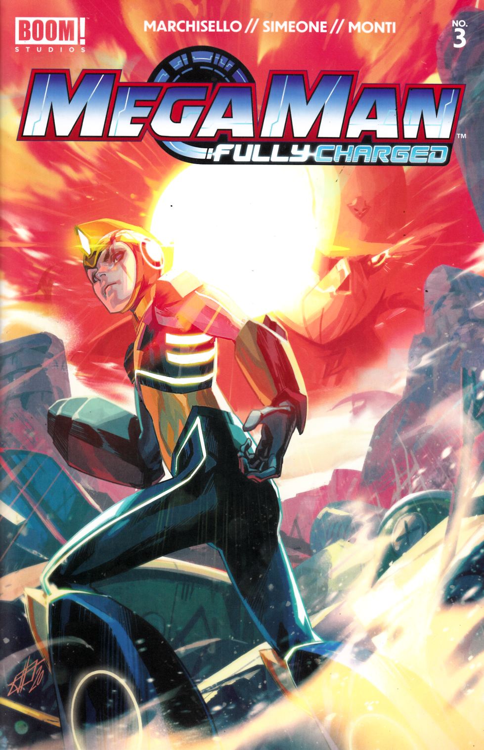 Mega Man Fully Charged #3 Near Mint (9.4) [Boom Comic] THUMBNAIL