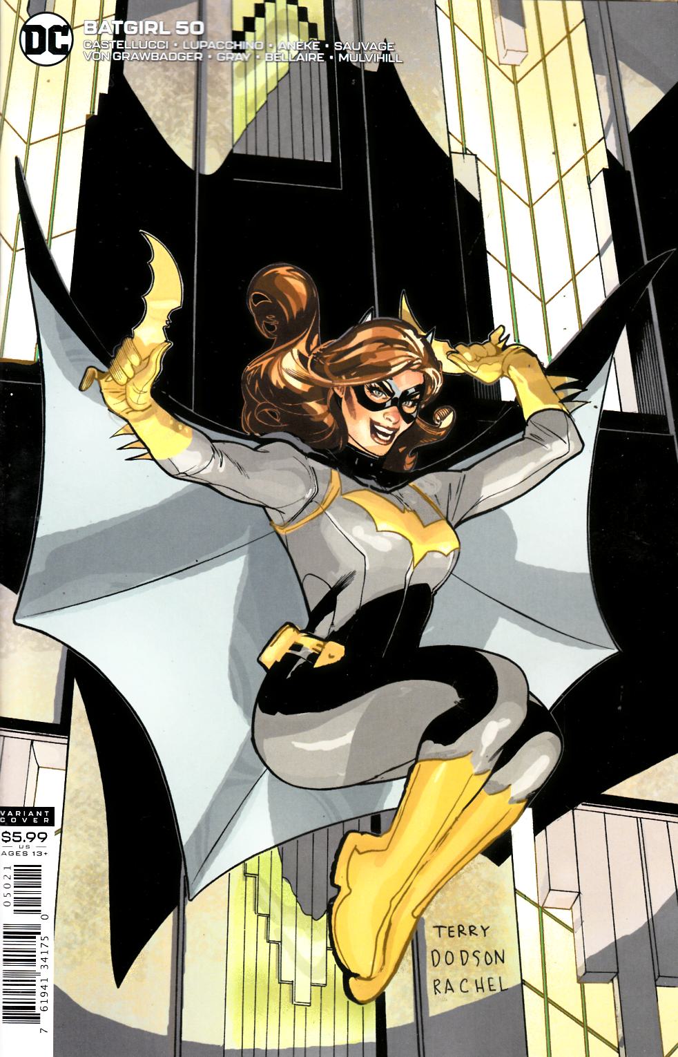 Batgirl #50 Dodson Variant Cover Near Mint (9.4) [DC Comic]