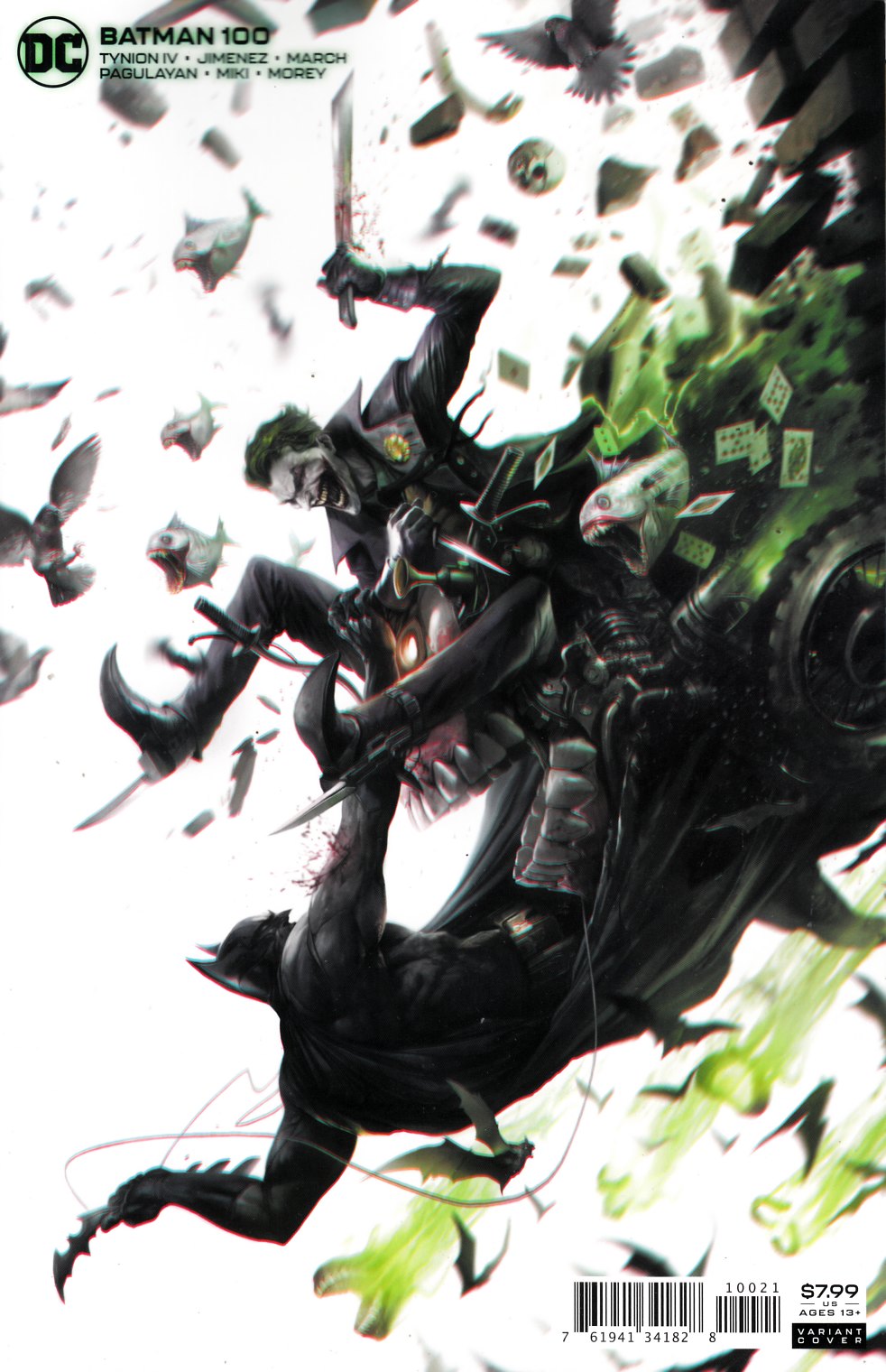 Batman #100 Mattina Variant Cover Near Mint (9.4) [DC Comic] THUMBNAIL