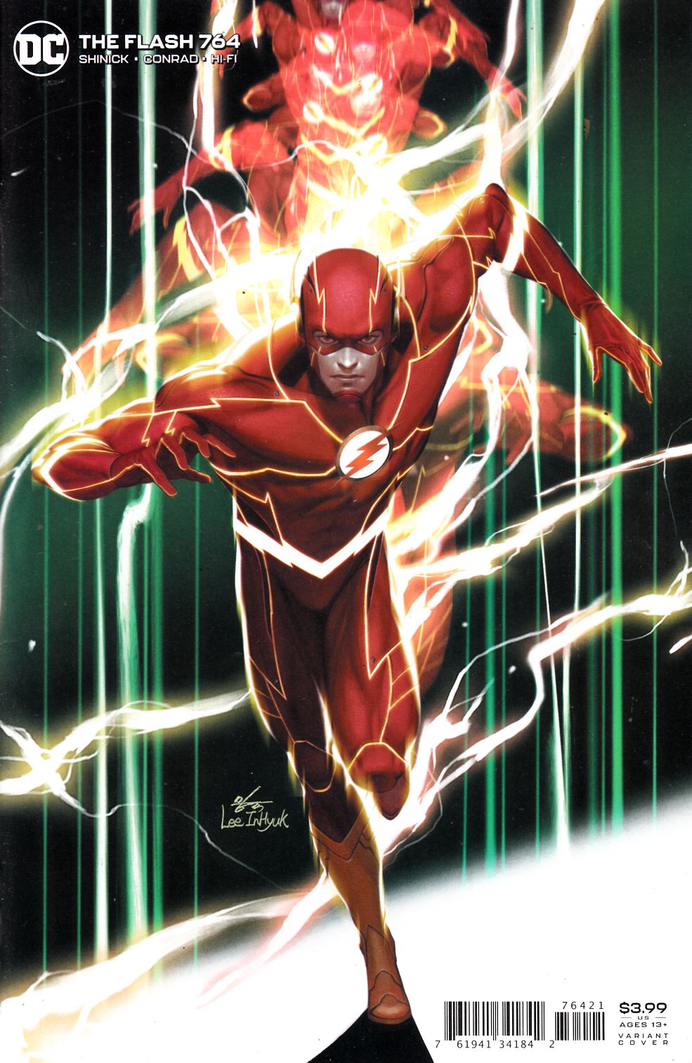 Flash #764 In-Hyuk Lee Variant Cover Near Mint Minus (9.2) [DC Comic] THUMBNAIL
