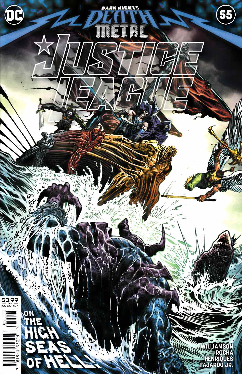 Justice League #55 Near Mint (9.4) [DC Comic] THUMBNAIL