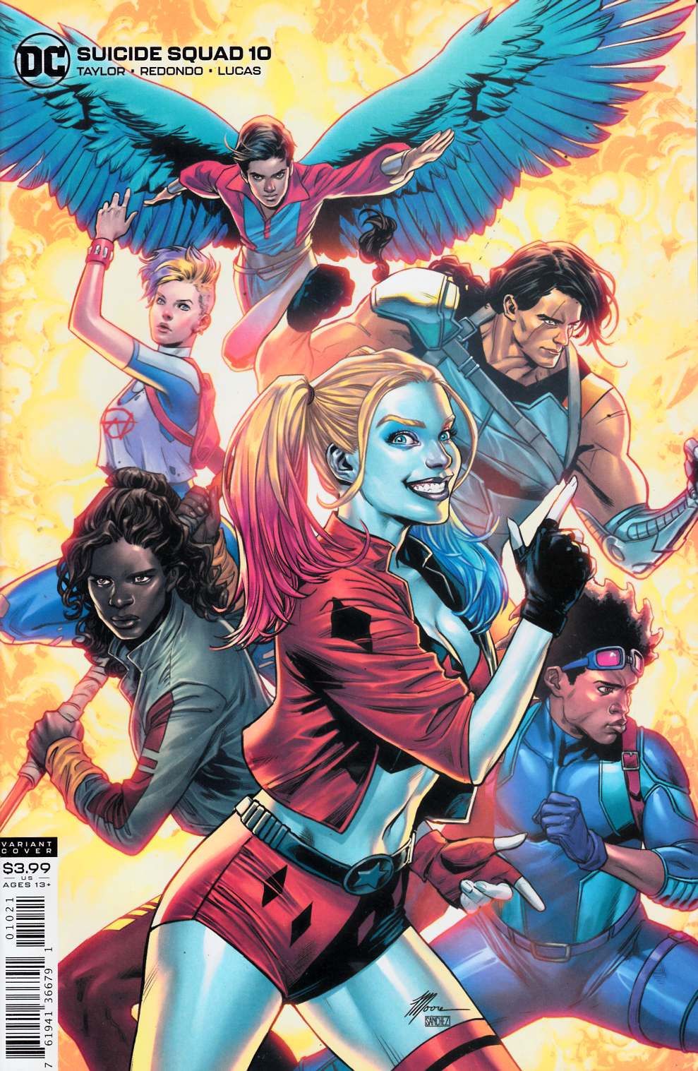 Suicide Squad #10 Moore Variant Cover Near Mint Minus (9.2) [DC Comic] THUMBNAIL