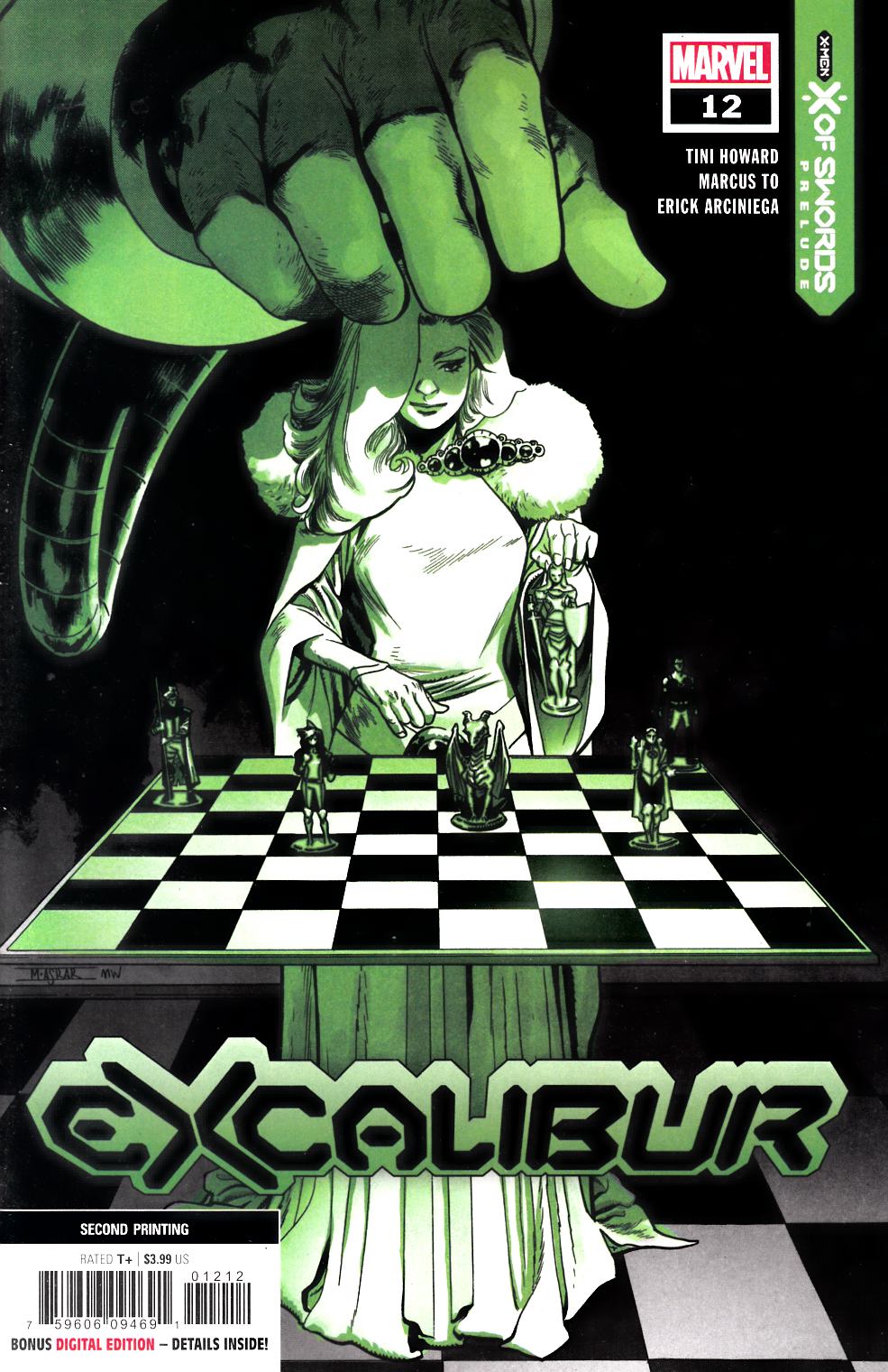Excalibur #12 Second Printing Near Mint (9.4) [Marvel Comic] THUMBNAIL