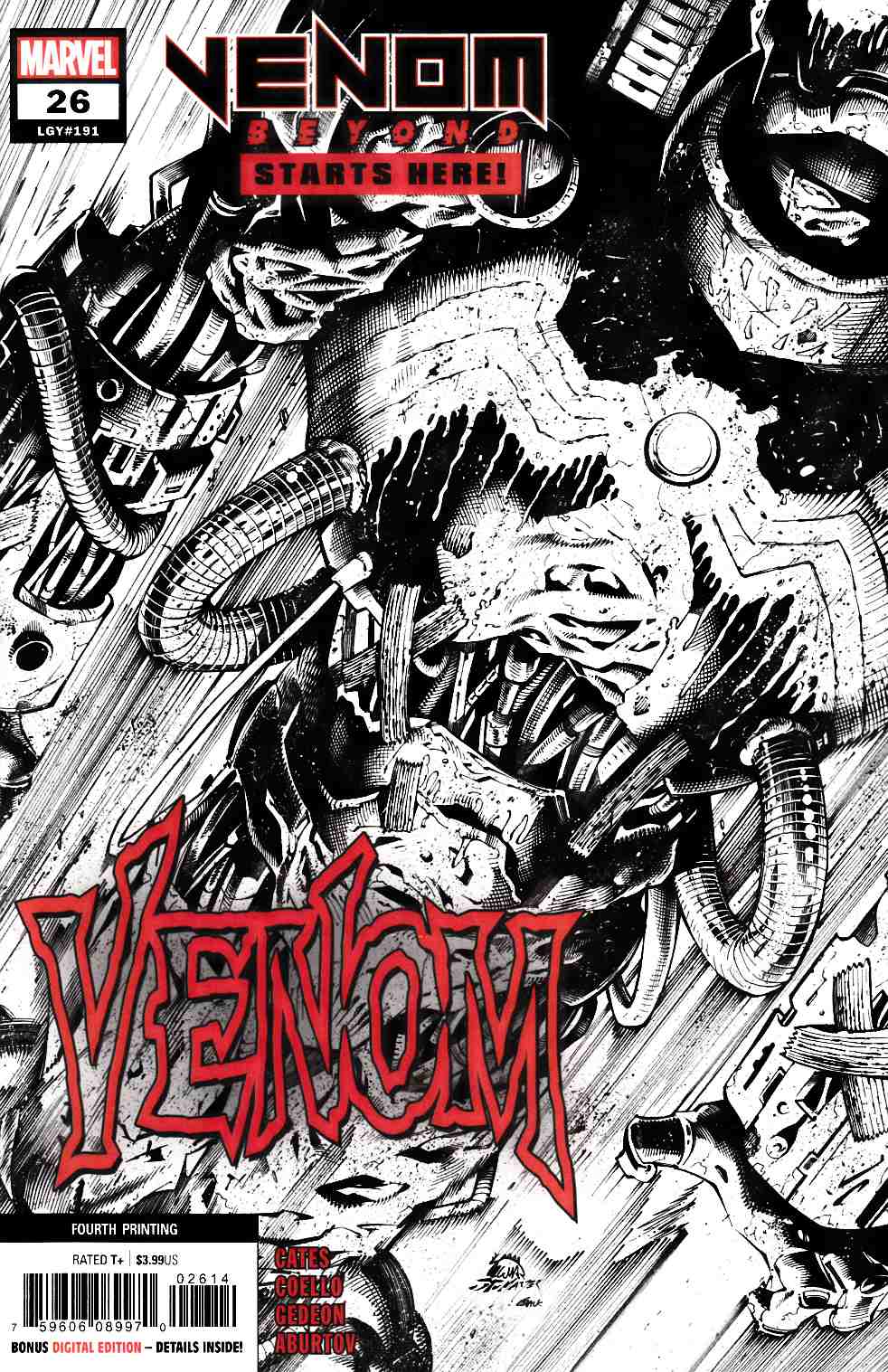 Venom #26 Fourth Printing Near Mint (9.4) [Marvel Comic] LARGE