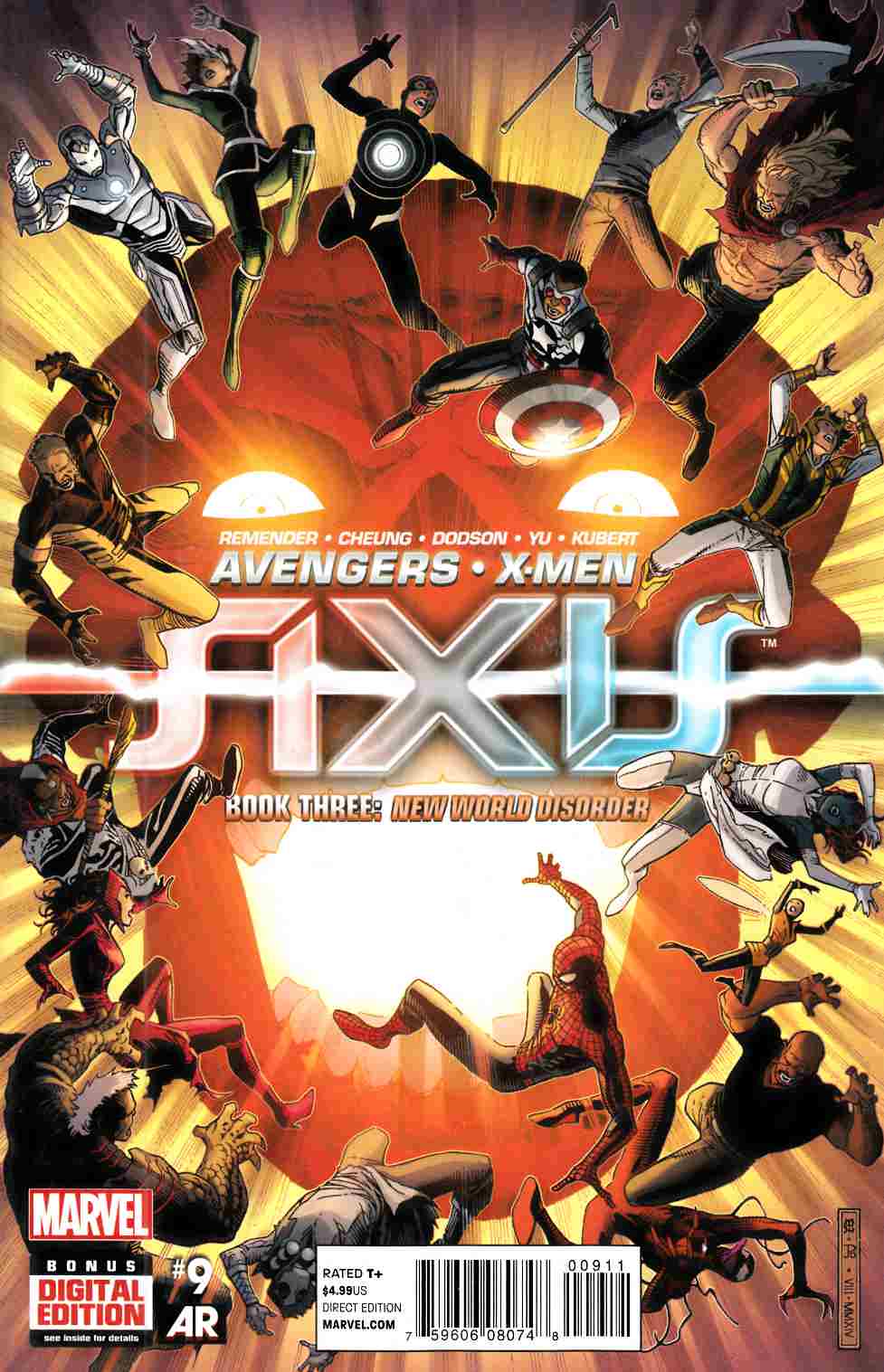 Avengers and X-Men Axis #9 Near Mint (9.4) [Marvel Comic] LARGE