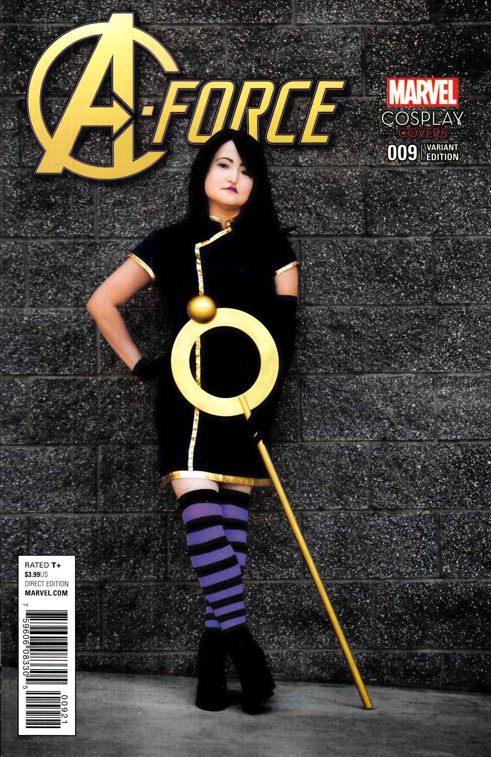 A-Force #9 Cosplay Variant Cover [Marvel Comic] LARGE