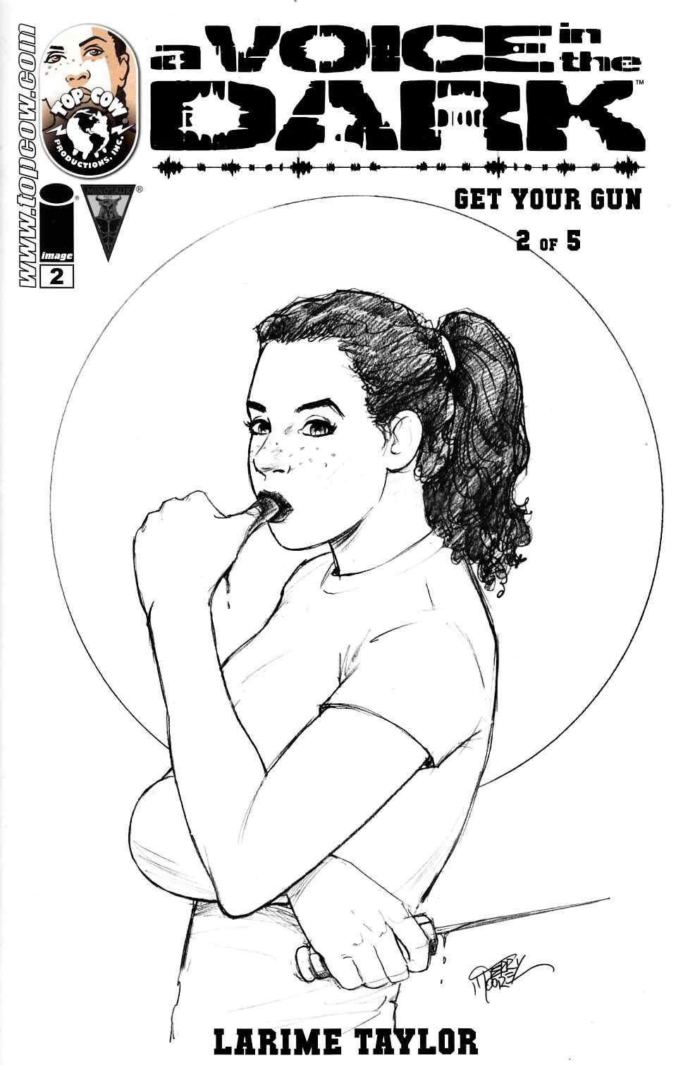 A Voice In The Dark Get Your Gun #2 Cover B- Moore [Image Comic] THUMBNAIL