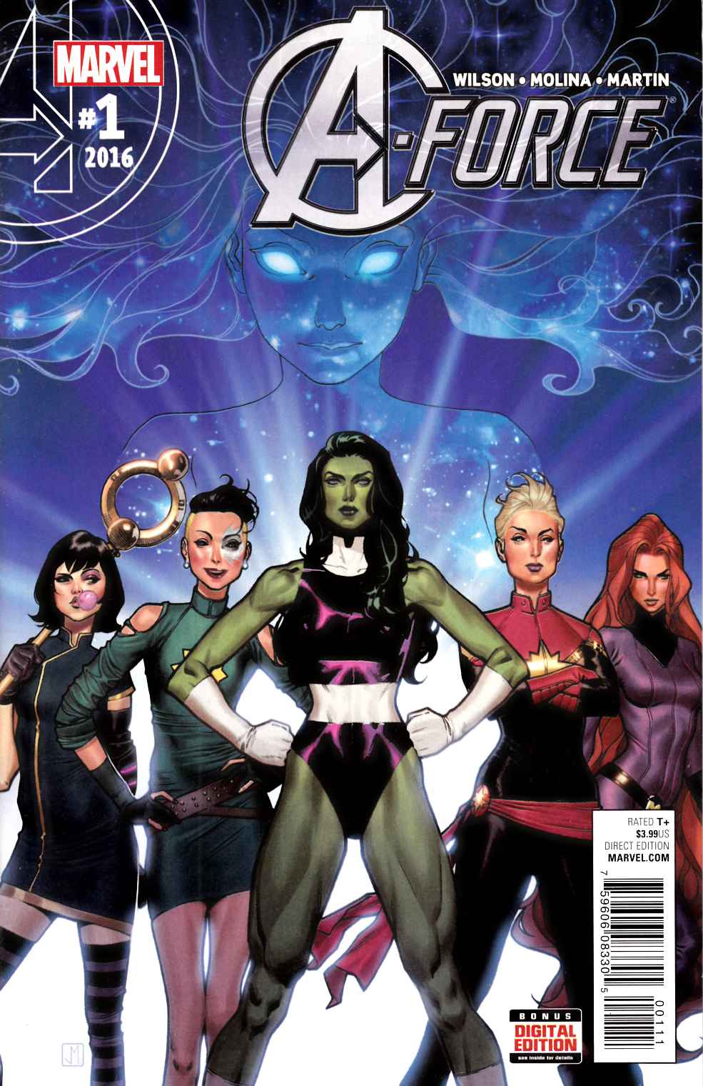 A-Force #1 Near Mint (9.4) [Marvel Comic] THUMBNAIL