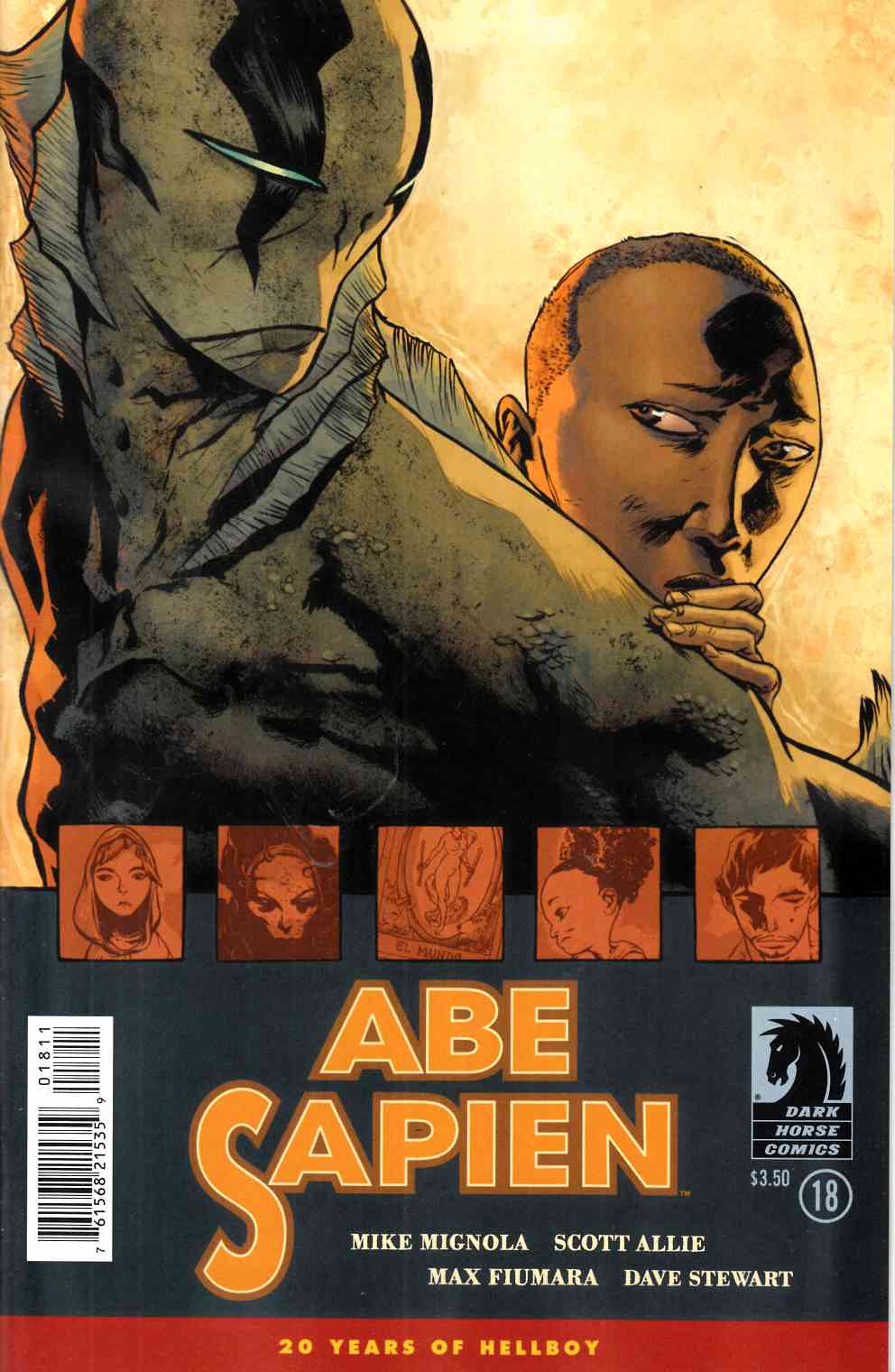 Abe Sapien #18 Near Mint (9.4) [Dark Horse Comic] THUMBNAIL