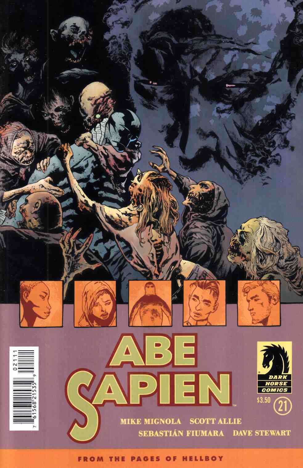 Abe Sapien #21 Near Mint (9.4) [Dark Horse Comic] THUMBNAIL